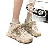 Dad shoes new spring and summer thick sole heightening small size casual sports shoes