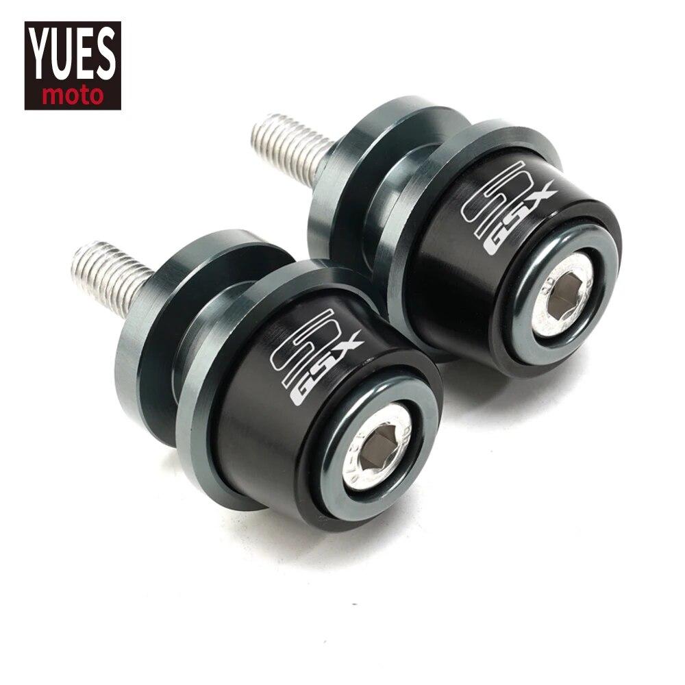 Příslušenství pro motocykly CNC vysoce kvalitní 8MM cívky s kyvným ramenem Stojací šrouby pro Suzuki GSXS750 GSXS1000 F-ABS GSXS 750 1000