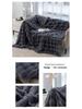 Cozy Plush Faux Rabbit Fur Blanket - All-Season Sofa or Office Nap Cover