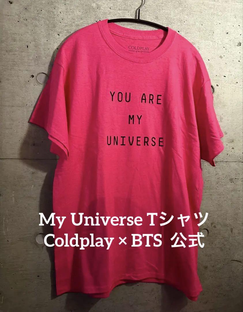 

[Б/У] Футболка My Universe Coldplay x BTS Официальная L JIN