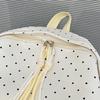 Dot Print Women's Backpack Student Schoolbag Large Capacity Backpack