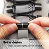 New Round Shoelace Swivel Buckle Laces Automatic Shoe Laces Tennis Sneakers No Tie Shoelaces Adults Kids Unisex Shoe Accessorie