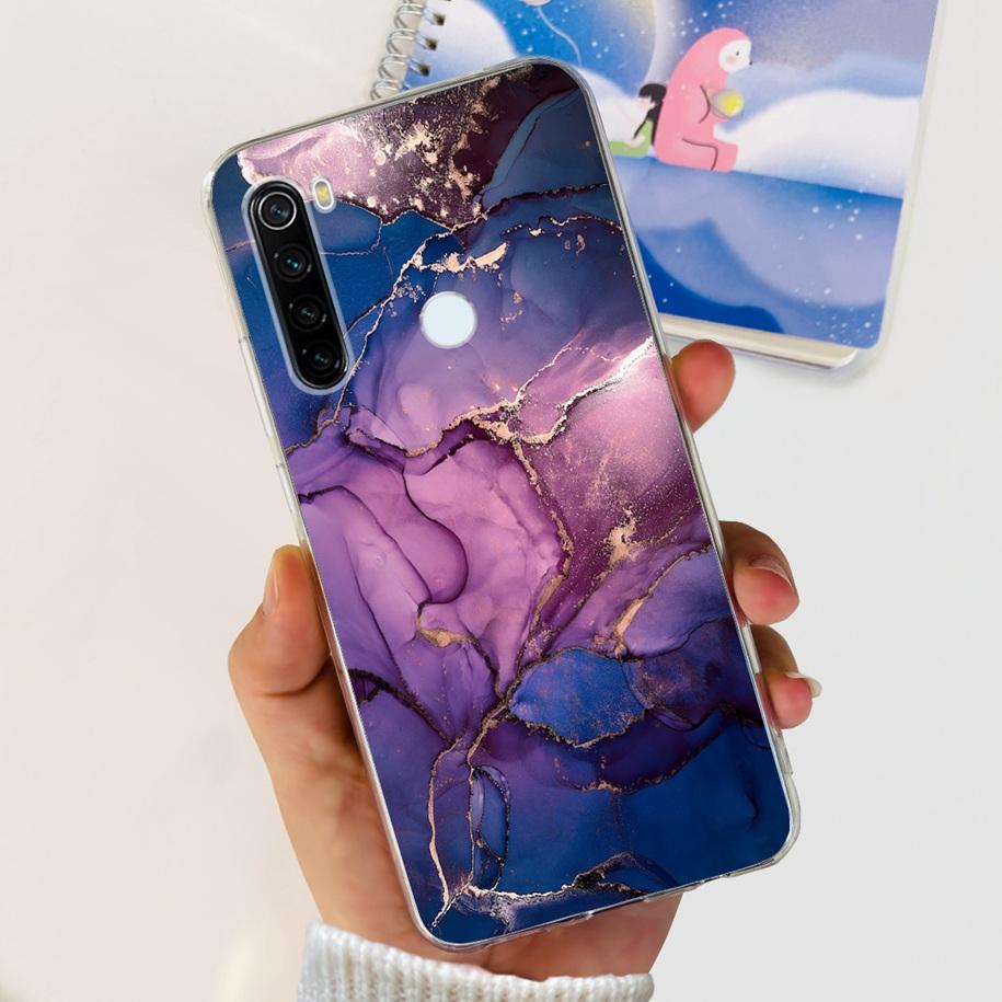 For Cover Xiaomi Redmi Note 8T Note 8 2021 Case Popular Marble Clear Silicone Soft Funda For Xiaomi Redmi Note 8 Pro Note8 Coque