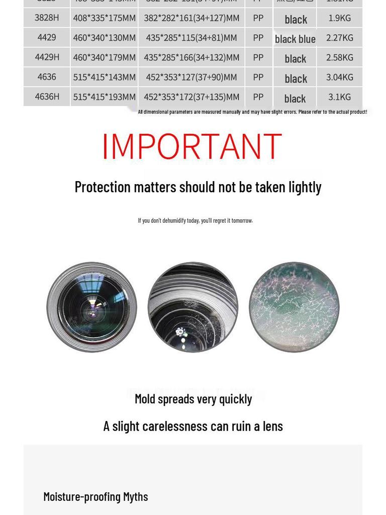 Waterproof Thickened Handheld Tool and Instrument Protection Box, Small Plastic Packaging Box