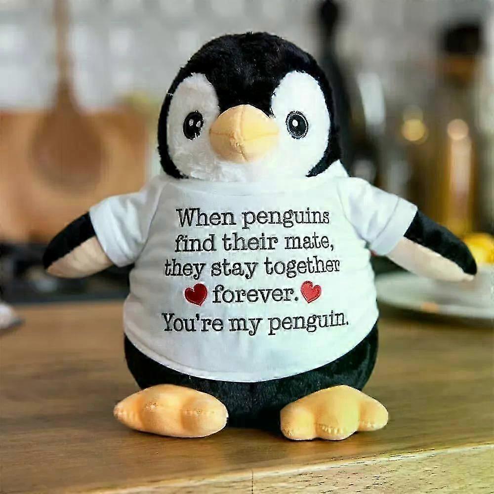 You're My Penguin Plush Doll, a Charming Gift for Her On Birthdays and Special Occasions In UK