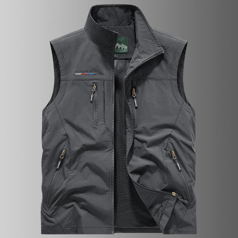 2026 Men's Spring/Autumn Outdoor Casual Photography Fishing Vest