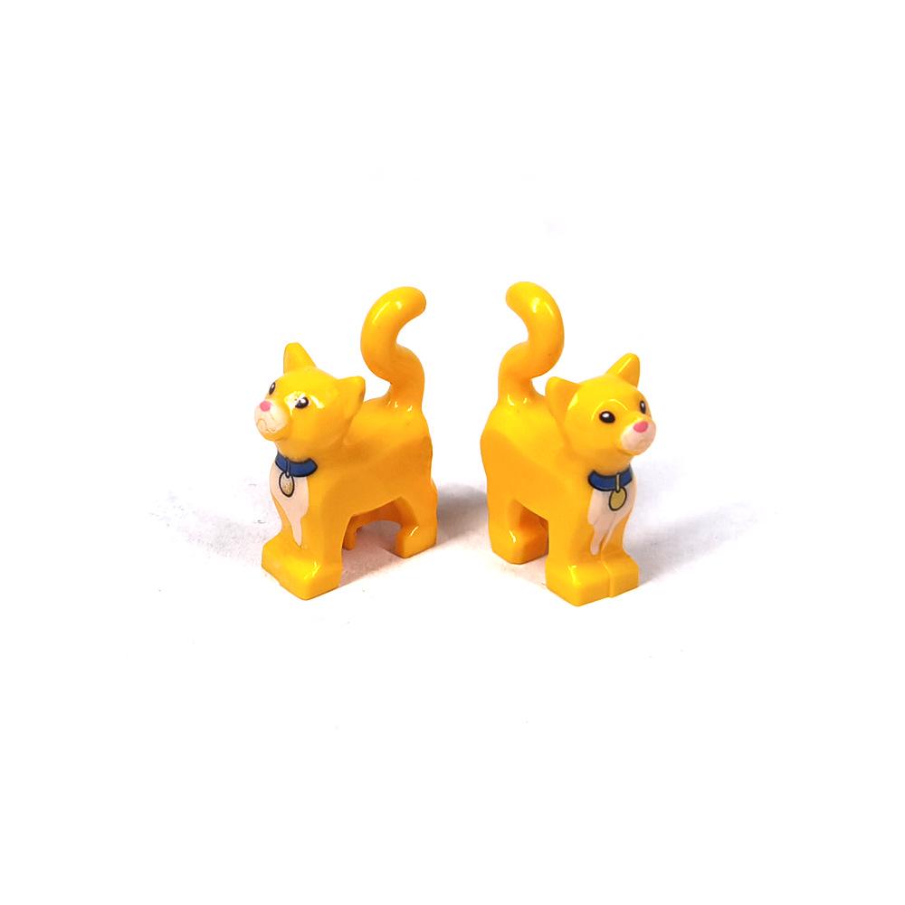 Animal Printed DIY Parts: Goat, Seagull, Penguin, Fish, Sheep - Compatible with MOC Building Block Toys