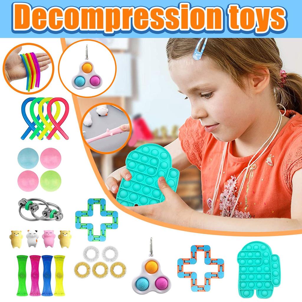 Silicone Sensory Decompression Desktop Puzzle Decompression Toy