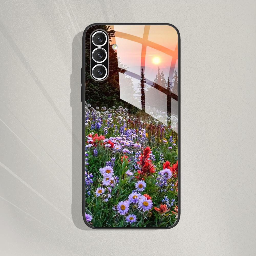 For Samsung Galaxy A05s Case Tempered Glass Case Cover Hard Bumper Couqe For Samsung A05s Phone Back Covers A05 S A057 Fundas