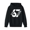 Boys' Printed Hooded Long,Sleeve Sweatshirt Casual Sports Comfort Sweatshirt