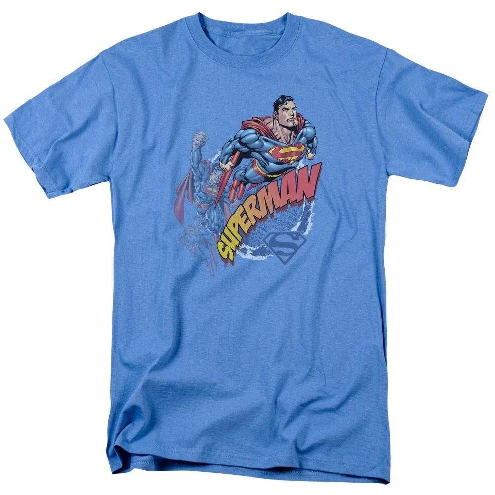 SUPERMAN UP UP AND AWAY Licensed Adult Men s Graphic Tee Shirt SM-3XL 4XL