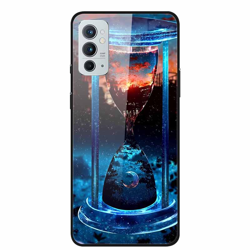 Tempered Glass Cover For Oneplus 9RT Case 1+ 9RT Hard Back Cover for Oneplus 9RT 5G Case Coque Bumper Funda OnePlus 9 1+9RT