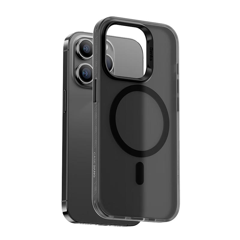 Магнитный противоударный чехол для iPhone серии Benks Light Sand