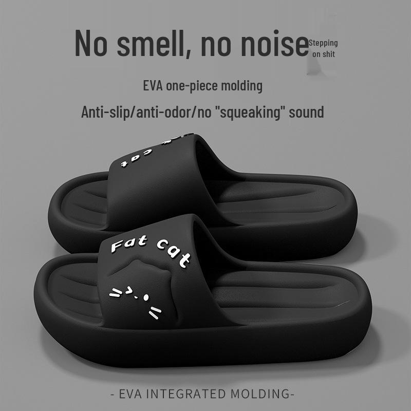 Eva Non-Slip Thick-Soled Summer Sandals for Women - Odor-Free Bathroom Slippers