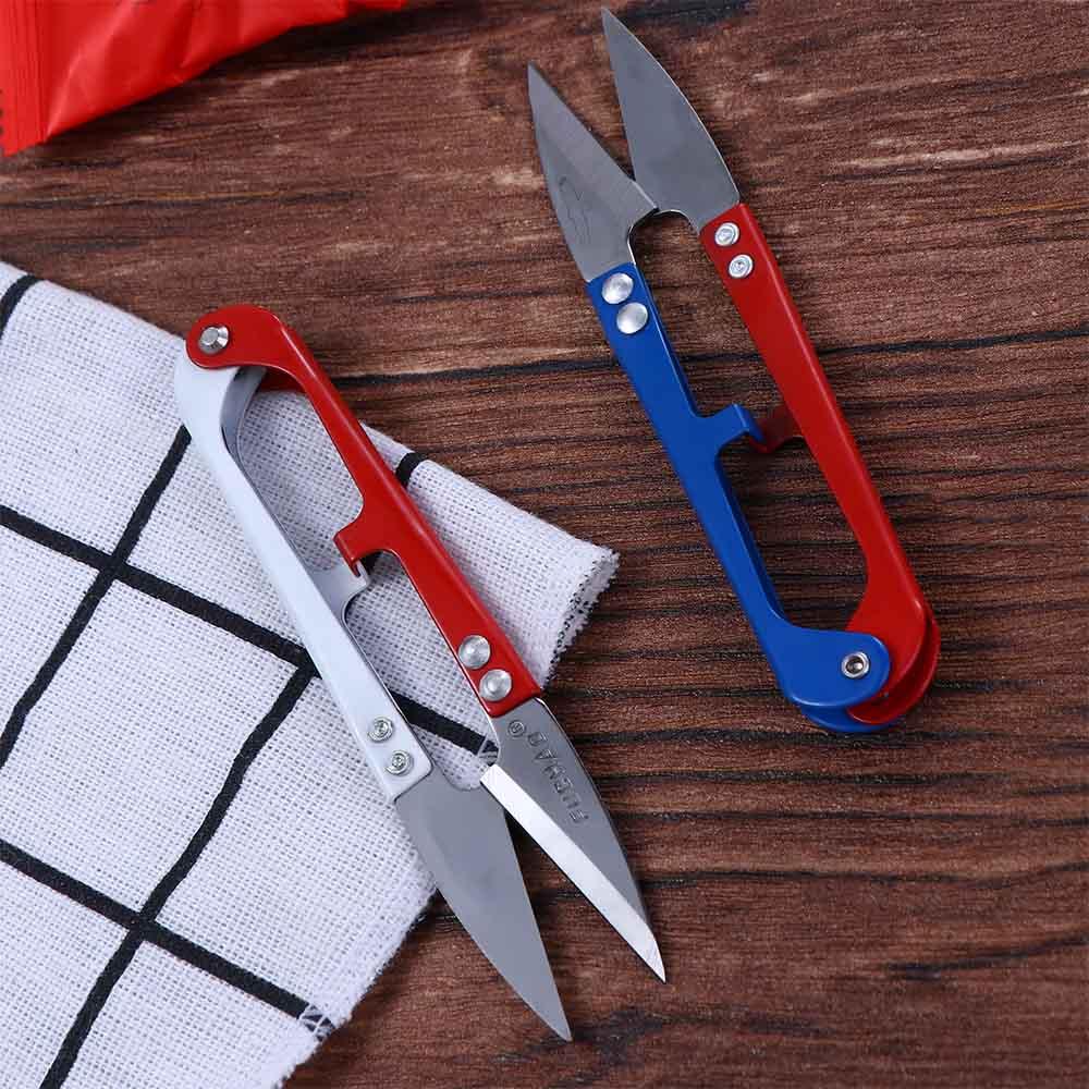 Fish Line Scissors Cutting Wire U-shaped Scissor Fishing Scissor Fishing Line Cutter Gear Scissors