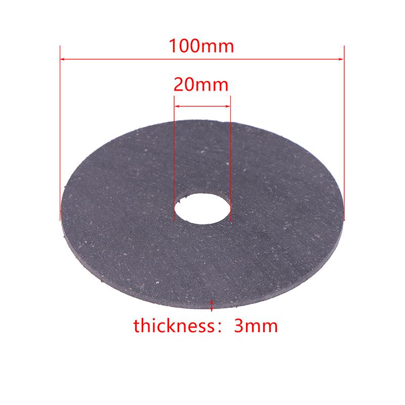 

1 шт. Круглі фрикційні накладки Гальмівні колодки Для зносостійкого диска зчеплення Кругла фрикційна пластина ЗД 100 мм ВД 20 мм Товщина 3/4/5/6 мм