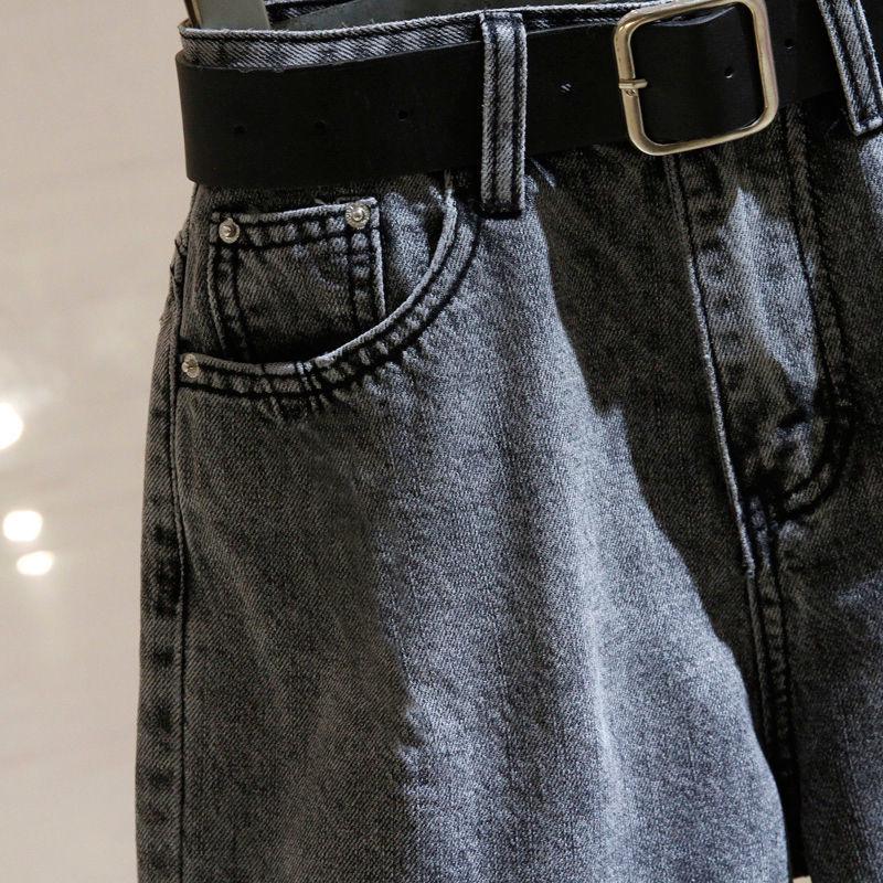 Women's High-Waisted Rolled-Up Denim Shorts - Summer 2022 Collection