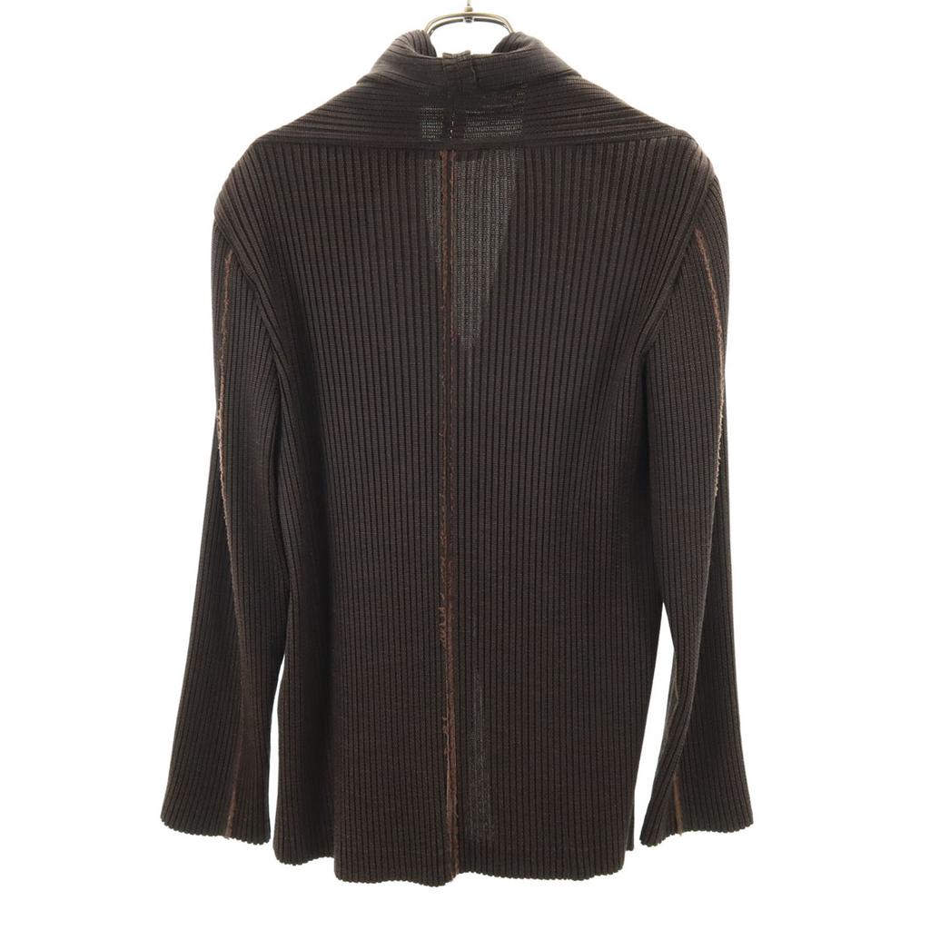 ISSEY MIYAKE 90s Old Made In Japan Striped Pattern Pleated Tailored Jacket Men's Used