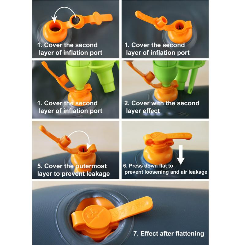 Self-driving Car Front Seat Mattress Slope Inflatable Pad Auto Rear Gap Stool Foot Cushion Travel Camp Travel Accessories