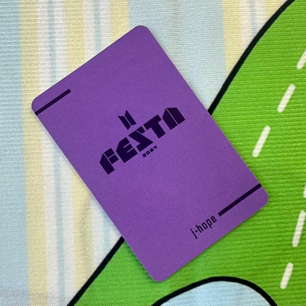 [USED] BTS Hoseok 2024 11th Anniversary FESTA ARMY ZONE Trading Card