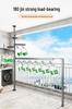 Multipurpose Folding Telescopic Drying Rack for Indoor/Outdoor Use