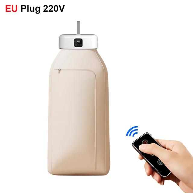 

Портативная сушилка для одежды, электрическая сушильная машина для одежды с дистанционным управлением, складная сушилка для белья, сушилка для белья для путешествий EU Plug