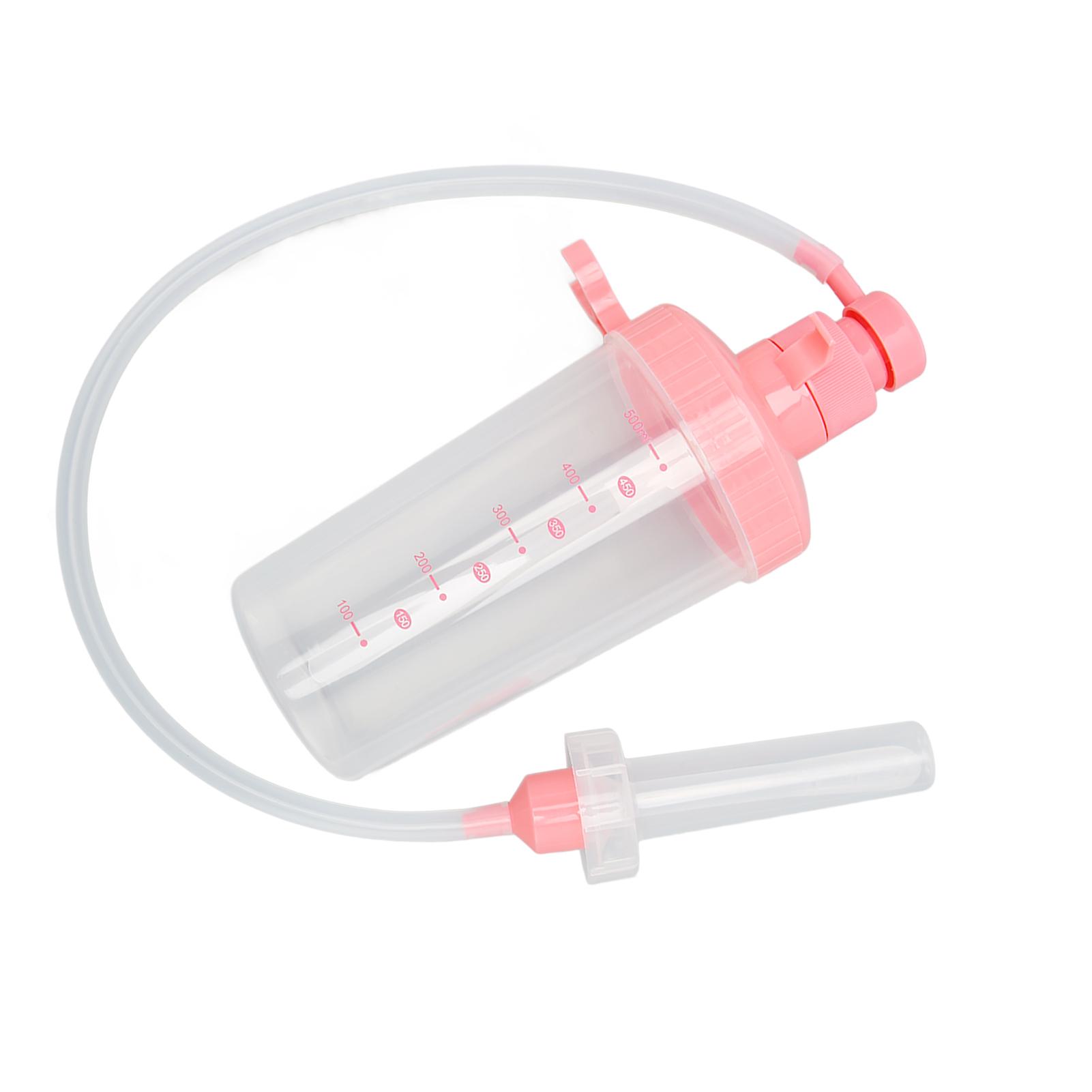 

Багаторазова система для вагінального очищення Ручний тиск Стабільний потік води Вагінальний іригатор 500 мл