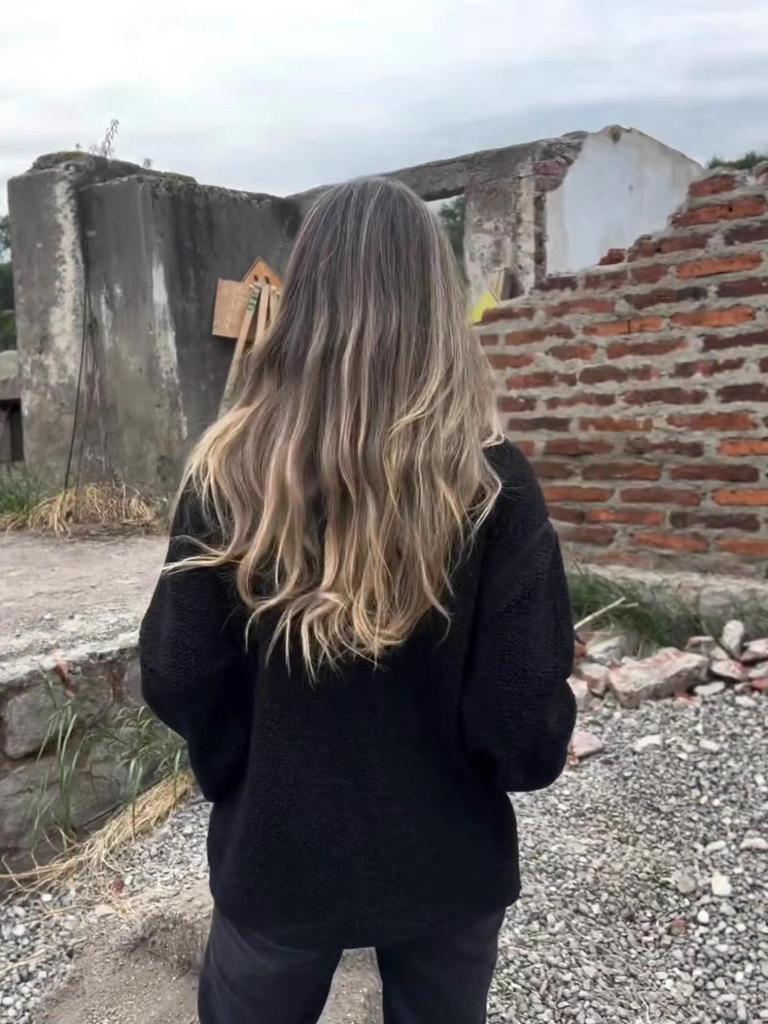 2025 INS A/W Flauschiger Stehkragen Knopfleiste Locker Warm Fleece Mantel