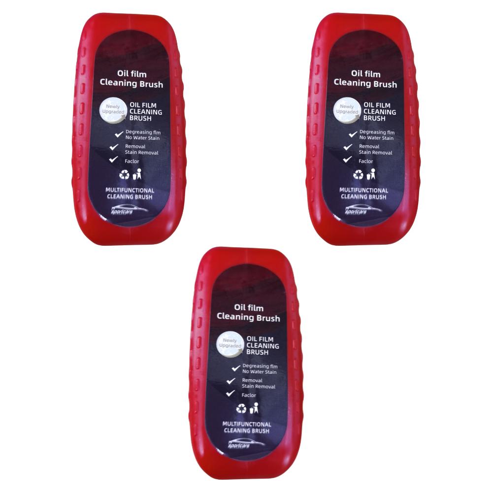 Car Glass Oil Film Remover Set Glass Polishing Compound Windshield Cleaner Car Glass Polishing Cleaning Window Auto Detailing