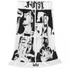 Duki Hip Hop Rapper Fleece Throw Blanket Blanket For Bed Bedroom Ultra-Soft Plush Thin Quilt