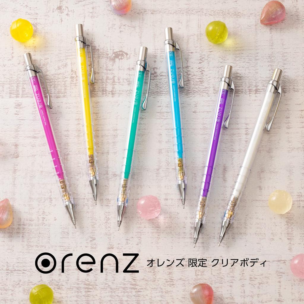 PENTEL Ołówek mechaniczny Orenz Limitowany Przezroczysty korpus Przezroczysty żółty 0,5 mm XPP505-TG