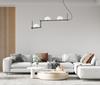Lampa Wisząca Kernio 3 G9 Czarny Italux Pnd-357783-Bk+W