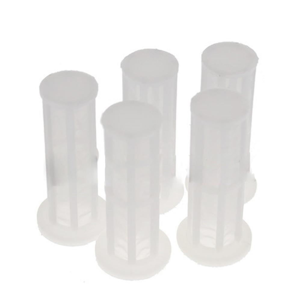 5 Pcs Brand New Washer Water Filter Net For Karcher K2-K7 Series High Pressure Filters 7.8x3.5x2.5cm Plastic Transparent