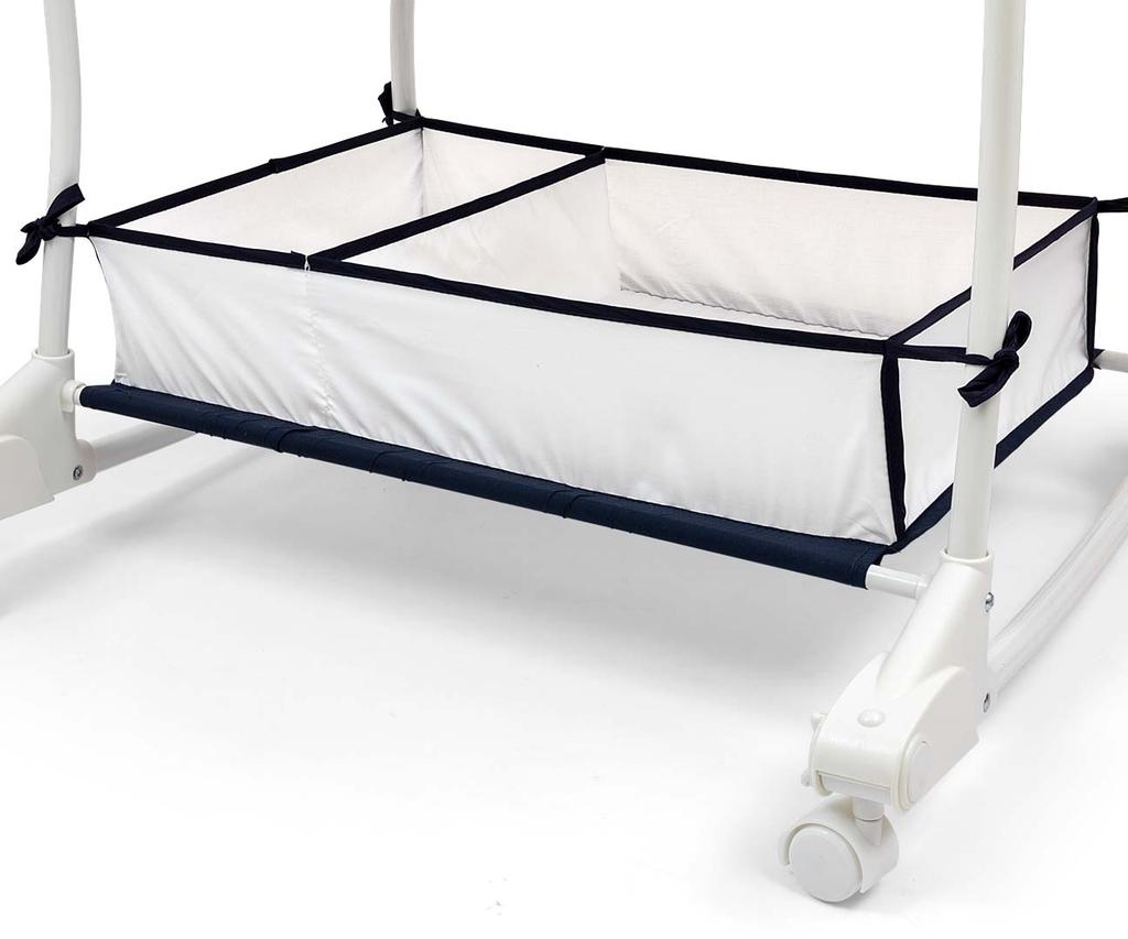 MILLY MALLY 5430 Dream On Cradle - SIMPLE GREY