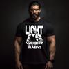Muscular Man Pure Cotton TShirt Casual Athletic Style Black for Men Fitness Muscle Workout Black Cotton T Shirt Graphic Tee -...