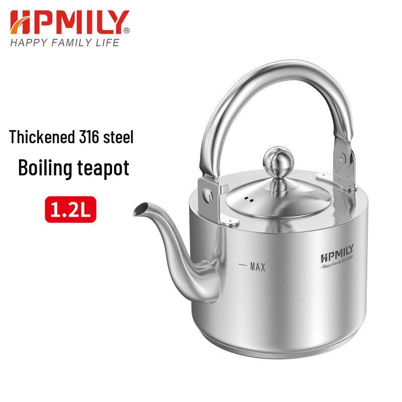 

HPMILY 316 Stainless Steel Tea Kettle & Infuser
