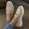 2025 New Women Shoes Fashionable Versatile Flats Casual Shallow Slip-on Lazy Loafers Comfortable Outdoor Sneakers Women