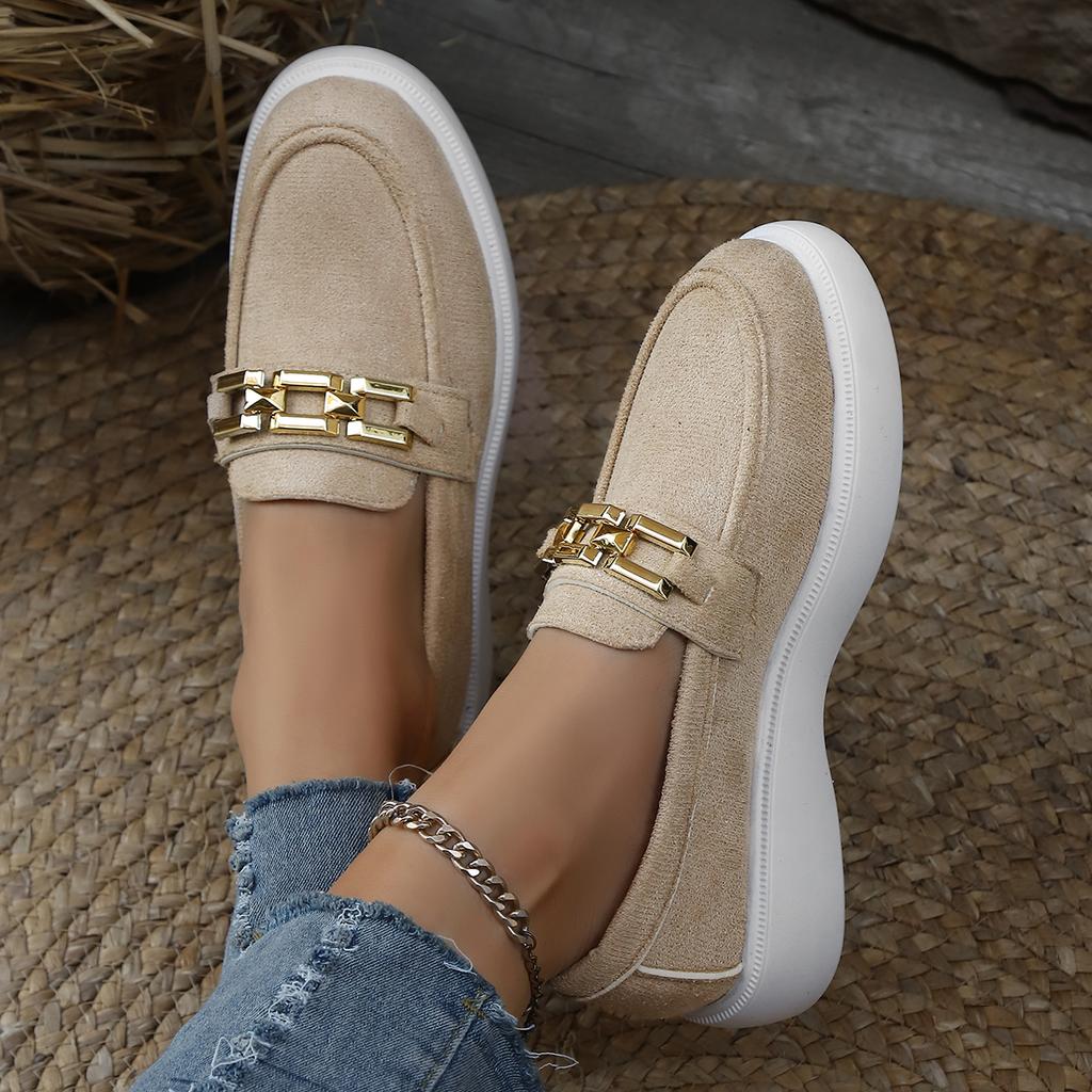 2025 New Women Shoes Fashionable Versatile Flats Casual Shallow Slip-on Lazy Loafers Comfortable Outdoor Sneakers Women
