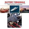 1 Pair Quick Release Battery Terminals Adapter Car Truck Caravan Workshop Tooling 12v Car Battery Connectors  Wire Cable