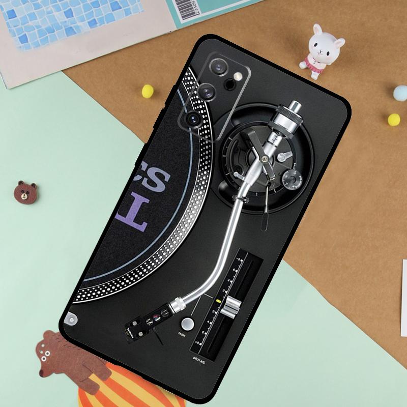 Vinyl Record Retro Soft Case For Samsung Galaxy S24 Ultra S9 S10 S20 S22 S23 Plus S21 FE S25 Ultra Funda Cover