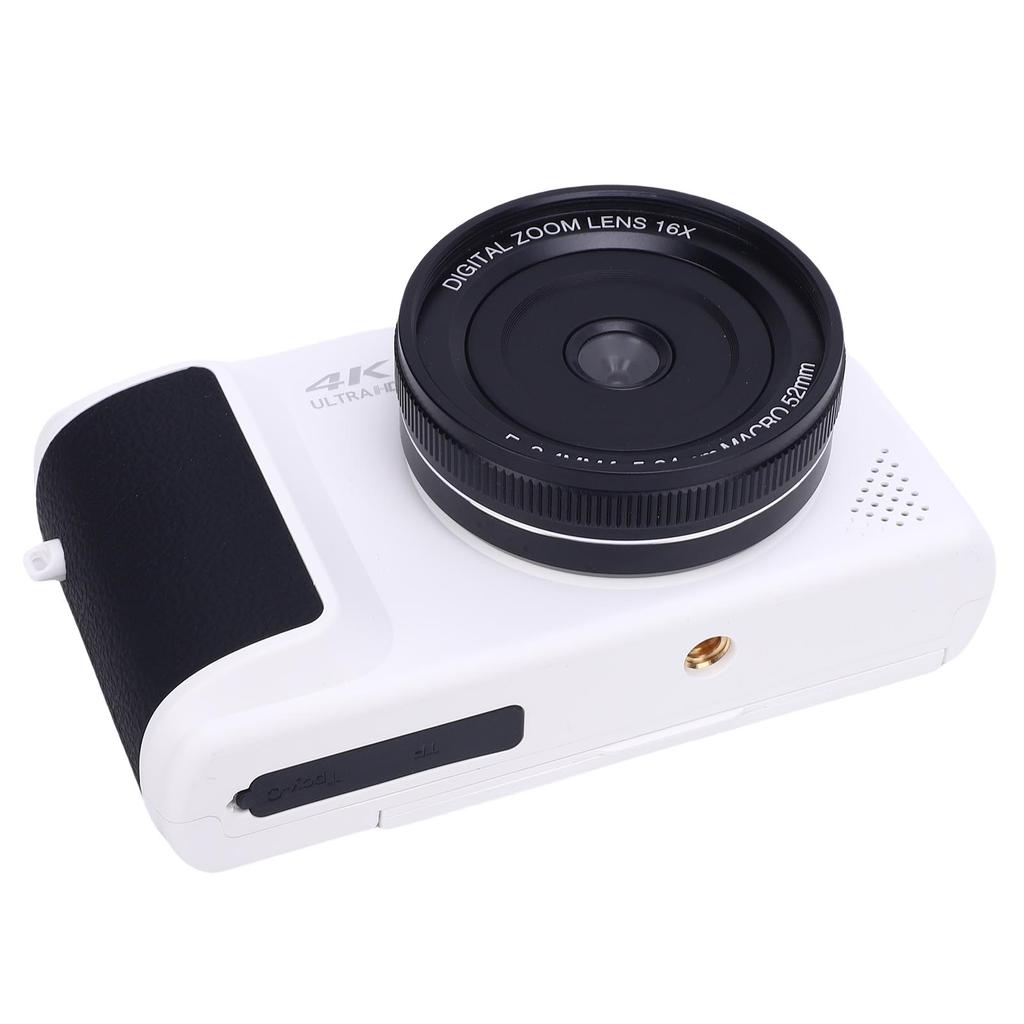 4K Digitalkamera für Fotografie 64MP HD Autofokus 16x Digitalzoom Retro spiegellose Videokamera