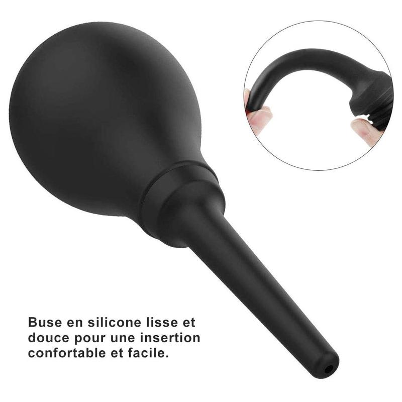 Vaginal Anal Clyster Cleaner Anal Douche Portable Enema Flusher Cleaning Tool