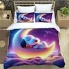 Cute Cartoon Snoopy Bedding Sets Exquisite Bed Supplies Set Duvet Cover Bed Comforter Set Bedding Set Luxury Birthday Gift