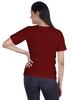 Inkmeso Women T Shirt If My Mouth Doesn't Say It My Face Definitely Will Letter Printed Sarcastic Crew Neck Top
