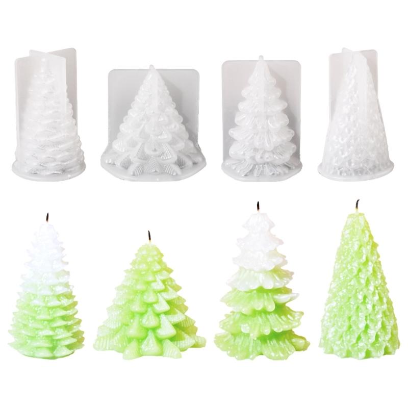 

4Pcs Handicrafts Making Molds Silicone DIY 3D Castings Handmade Decorations Gift Clay Soap Craft Molds 1