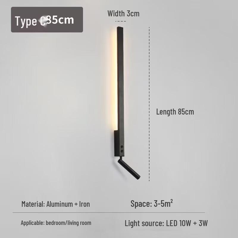 Xuanyong Rotatable LED Linear Wall Light