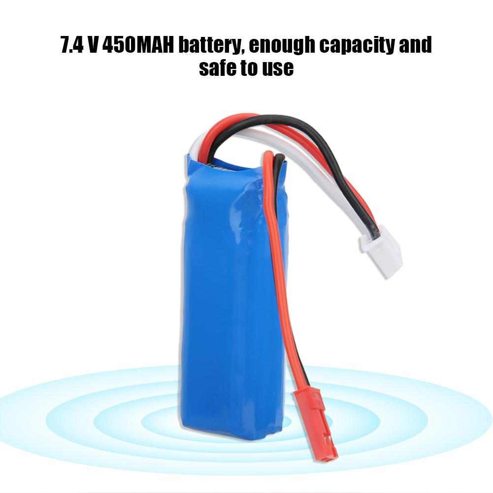 7.4 V 450MAH Battery RC Toys Parts Fit for WLtoys P929P939K979K989K999k969 Remote Control