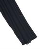 IL CORSO Grunge Ribbed Round Neck Knit Black