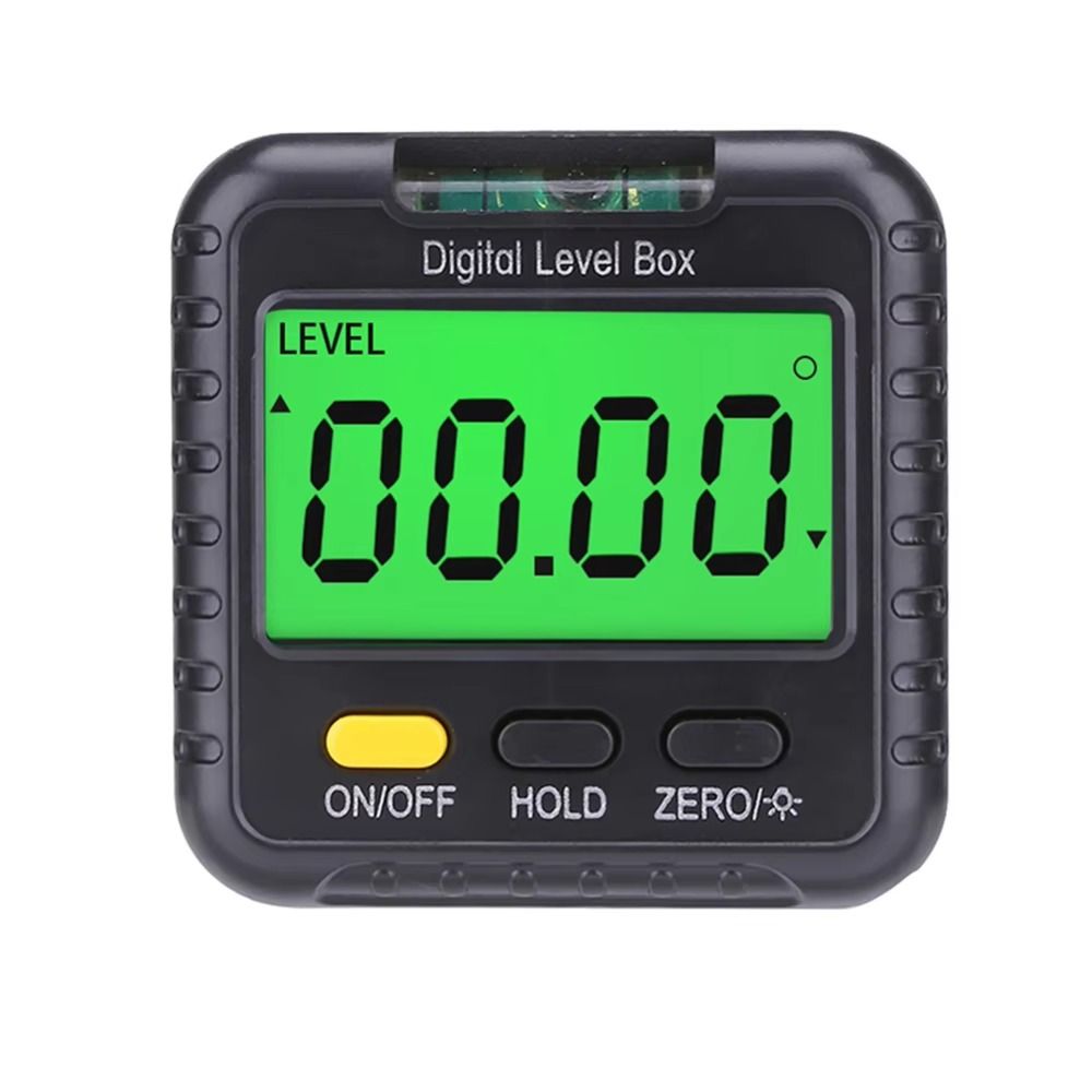 360 Degree Digital Inclinometer ABS Plastic Shell Angle Bevel Box Measuring Tools Construction