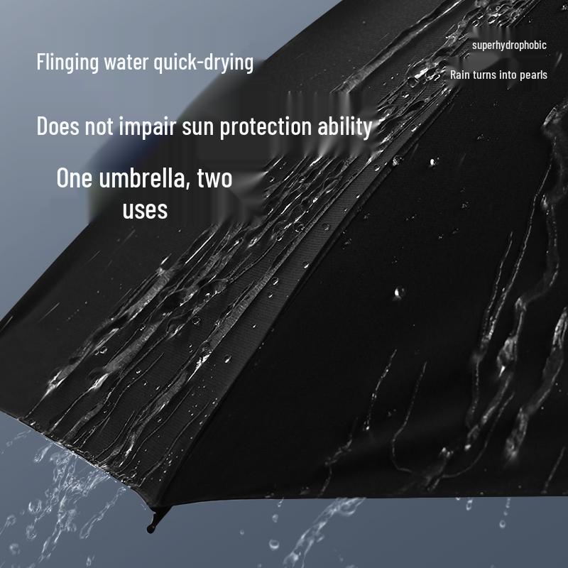 288-Bone Windproof & Stormproof Large Folding Dual-Use Umbrella for Men & Women